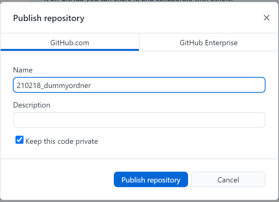 Dialog Publish Repository